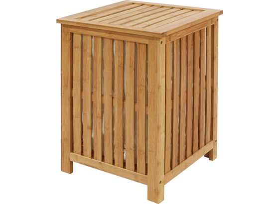 Košara Za Rublje Košara Za Rublje - bijela/smeđa, Konvencionalno, drvo/tekstil (40/58/40cm) Košara Za Rublje Košara Za Rublje - bijela/smeđa, Konvencionalno, drvo/tekstil (40/58/40cm)