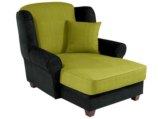 Kreslo Living - zelená/antracitová, Moderný, drevo/textil (120/98/138cm) Kreslo Living - zelená/antracitová, Moderný, drevo/textil (120/98/138cm)
