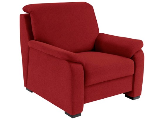 Kreslo Ruby - bordeaux, Konvenčný, kov/drevený materiál (100/92-109/95cm) Kreslo Ruby - bordeaux, Konvenčný, kov/drevený materiál (100/92-109/95cm)