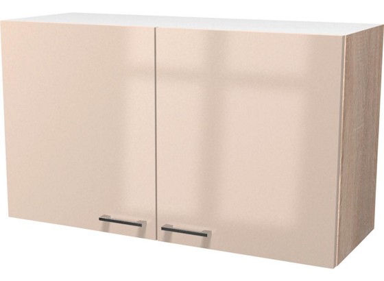 Kuchyňská Horní Skříňka Nepal H 100 - béžová, Moderní, dřevěný materiál (100/54/32cm) Kuchyňská Horní Skříňka Nepal H 100 - béžová, Moderní, dřevěný materiál (100/54/32cm)