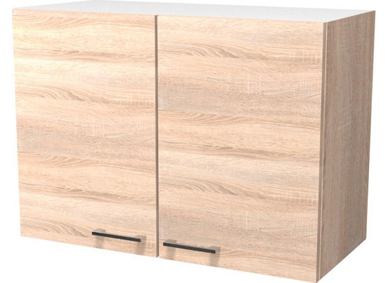 Kuchyňská Horní Skříňka Samoa H 80 - bílá/barvy dubu, Konvenční, dřevěný materiál (80/54/32cm) Kuchyňská Horní Skříňka Samoa H 80 - bílá/barvy dubu, Konvenční, dřevěný materiál (80/54/32cm)
