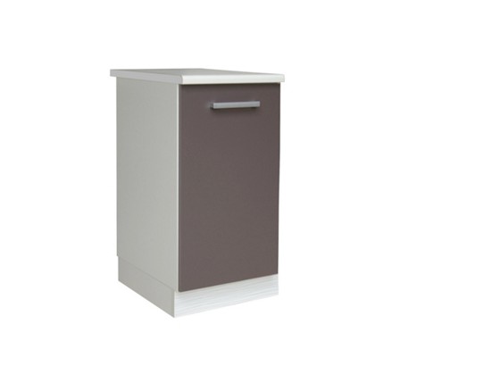 Kuchyňská Spodní Skříňka Margaret - bílá/šedá, Moderní, dřevěný materiál (40/85/52cm) Kuchyňská Spodní Skříňka Margaret - bílá/šedá, Moderní, dřevěný materiál (40/85/52cm)