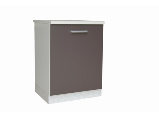 Kuchyňská Spodní Skříňka Margaret - bílá/šedá, Moderní, dřevěný materiál (60/85/52cm) Kuchyňská Spodní Skříňka Margaret - bílá/šedá, Moderní, dřevěný materiál (60/85/52cm)