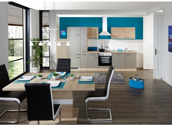 Küchenblock G-310-2602-016-riva - Eichefarben, MODERN, Holzwerkstoff (310cm) Küchenblock G-310-2602-016-riva - Eichefarben, MODERN, Holzwerkstoff (310cm)
