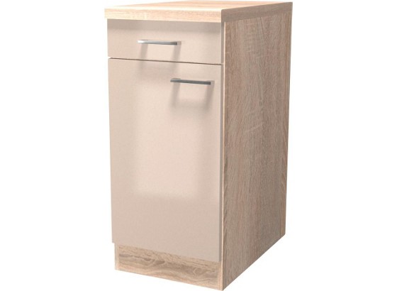 Küchenunterschrank Nepal Us40 - Beige, MODERN, Holz/Holzwerkstoff (40/85/57cm) Küchenunterschrank Nepal Us40 - Beige, MODERN, Holz/Holzwerkstoff (40/85/57cm)