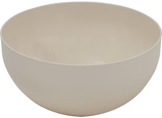 Kunststoff-Schüssel Ganja - Creme, KONVENTIONELL, Kunststoff (28/13,5cm) - JAMES WOOD Kunststoff-Schüssel Ganja - Creme, KONVENTIONELL, Kunststoff (28/13,5cm) - JAMES WOOD