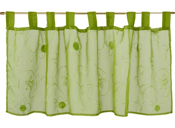 Kurzgardine Bibiana - Champagner/Silberfarben, KONVENTIONELL, Textil (50/140cm) - LUCA BESSONI Kurzgardine Bibiana - Champagner/Silberfarben, KONVENTIONELL, Textil (50/140cm) - LUCA BESSONI