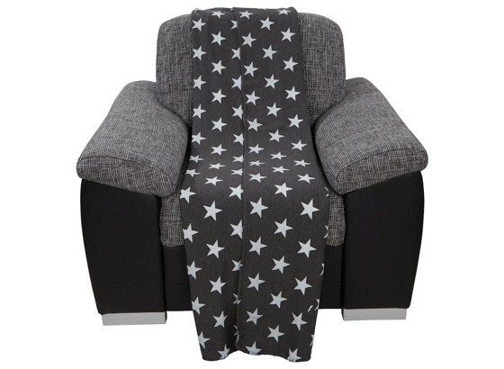 Kuscheldecke Davina - Grau, MODERN, Textil (130/170cm) - LUCA BESSONI Kuscheldecke Davina - Grau, MODERN, Textil (130/170cm) - LUCA BESSONI