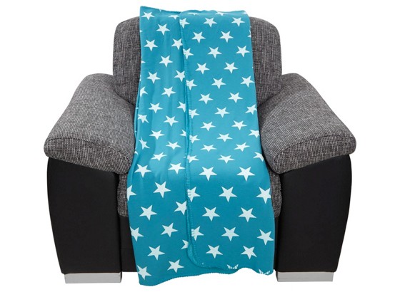 Kuscheldecke Davina - Petrol, MODERN, Textil (130/170cm) - LUCA BESSONI Kuscheldecke Davina - Petrol, MODERN, Textil (130/170cm) - LUCA BESSONI