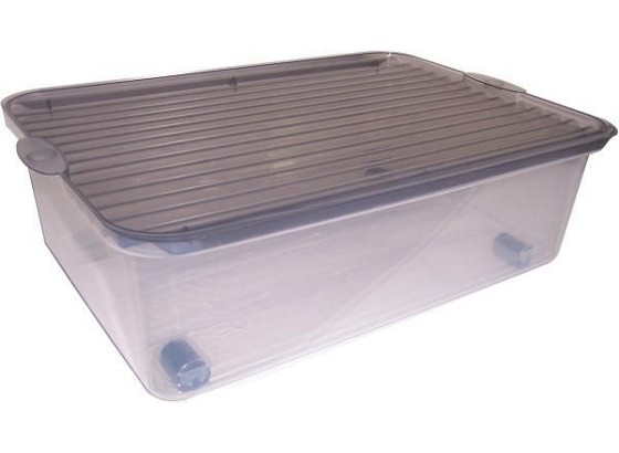 Kutija Na Kotačićima 1014 00 - prozirno, Konvencionalno, plastika (56/16.5/37cm) Kutija Na Kotačićima 1014 00 - prozirno, Konvencionalno, plastika (56/16.5/37cm)