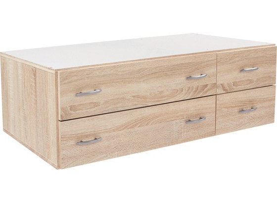 Ladica Ladica - hrast Sonoma, Konvencionalno, drvni materijal (120/33/52cm) Ladica Ladica - hrast Sonoma, Konvencionalno, drvni materijal (120/33/52cm)
