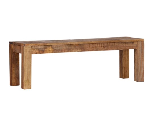 Lavica Industry - prírodné farby, drevo (140/40/45cm) - JAMES WOOD Lavica Industry - prírodné farby, drevo (140/40/45cm) - JAMES WOOD