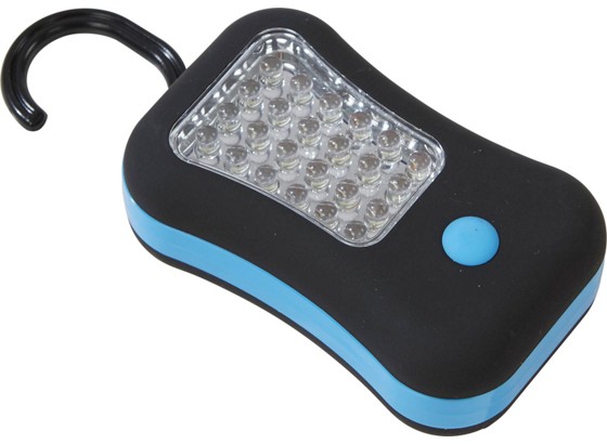 LED Arbeitsleuchte Sia - Blau/Schwarz, KONVENTIONELL, Kunststoff (6,3/9,3/3,7cm) LED Arbeitsleuchte Sia - Blau/Schwarz, KONVENTIONELL, Kunststoff (6,3/9,3/3,7cm)