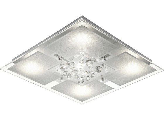 LED-deckenleuchte Berthold - MODERN, Glas/Metall (35/35/8cm) - LUCA BESSONI LED-deckenleuchte Berthold - MODERN, Glas/Metall (35/35/8cm) - LUCA BESSONI