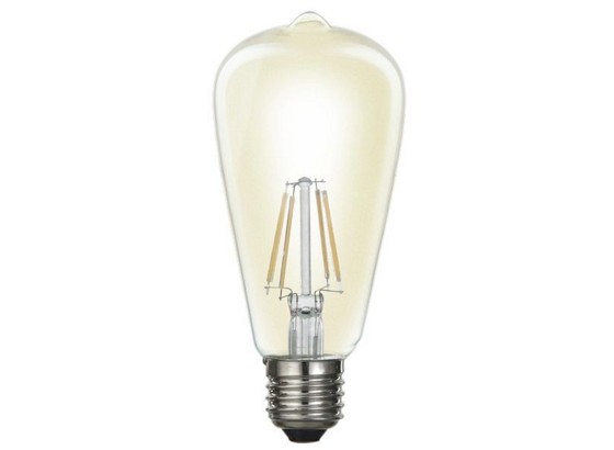 LED-leuchtmittel 700 lm, E27, A++ - Naturfarben, KONVENTIONELL, Glas/Metall (6,4/13,8cm) LED-leuchtmittel 700 lm, E27, A++ - Naturfarben, KONVENTIONELL, Glas/Metall (6,4/13,8cm)