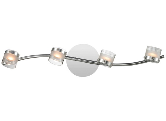 LED Spotleuchte Ester - Chromfarben, MODERN, Glas/Metall (63/13/15cm) LED Spotleuchte Ester - Chromfarben, MODERN, Glas/Metall (63/13/15cm)