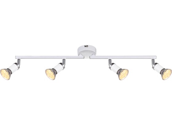 LED-spotleuchte Minna - Weiß, MODERN, Metall (60/16cm) LED-spotleuchte Minna - Weiß, MODERN, Metall (60/16cm)