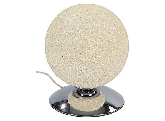LED-tischleuchte Dilia - Chromfarben, ROMANTIK / LANDHAUS, Kunststoff/Metall (20/25cm) - JAMES WOOD LED-tischleuchte Dilia - Chromfarben, ROMANTIK / LANDHAUS, Kunststoff/Metall (20/25cm) - JAMES WOOD