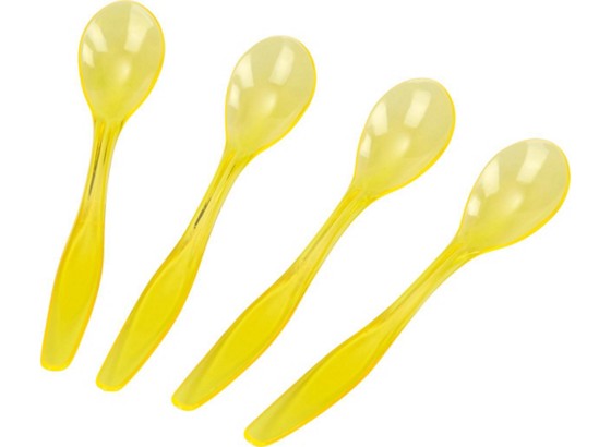 Löffel Kunststoff - Gelb/Rot, KONVENTIONELL, Kunststoff (14cm) - HOMEWARE Löffel Kunststoff - Gelb/Rot, KONVENTIONELL, Kunststoff (14cm) - HOMEWARE