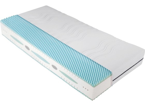 Matrace Z Komfortní Pěny Valere Ks22 - bílá, textil (90/200cm) - PRIMATEX Matrace Z Komfortní Pěny Valere Ks22 - bílá, textil (90/200cm) - PRIMATEX