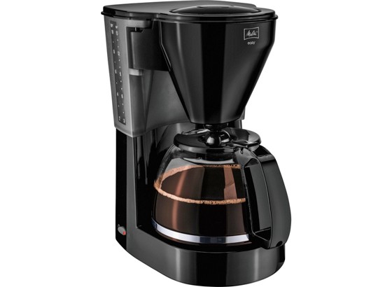 Melitta Filterkaffeemaschine Easy, Schwarz - Schwarz, KONVENTIONELL, Glas/Kunststoff (18,9/26/31,5cm) - MELITTA Melitta Filterkaffeemaschine Easy, Schwarz - Schwarz, KONVENTIONELL, Glas/Kunststoff (18,9/26/31,5cm) - MELITTA