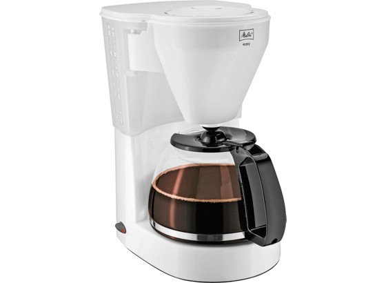 Melitta Filterkaffeemaschine Easy, Weiß - Weiß, KONVENTIONELL, Glas/Kunststoff (18,9/26/31,5cm) - MELITTA Melitta Filterkaffeemaschine Easy, Weiß - Weiß, KONVENTIONELL, Glas/Kunststoff (18,9/26/31,5cm) - MELITTA