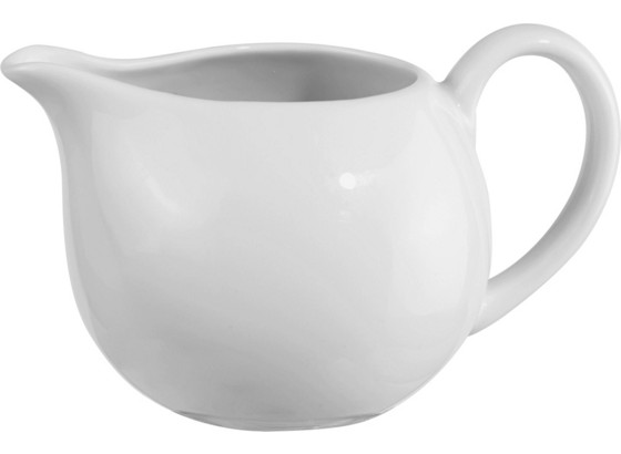 Milchkännchen Felicia - Weiß, KONVENTIONELL, Keramik (26cm) Milchkännchen Felicia - Weiß, KONVENTIONELL, Keramik (26cm)