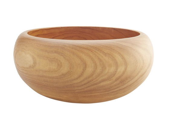 Miska Dekorační Siri - přírodní barvy, Moderní, dřevo (33/15cm) - premium living Miska Dekorační Siri - přírodní barvy, Moderní, dřevo (33/15cm) - premium living