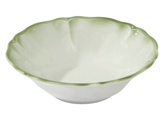 Müslischale Inga - Grün, KONVENTIONELL, Keramik (15,5cm) Müslischale Inga - Grün, KONVENTIONELL, Keramik (15,5cm)