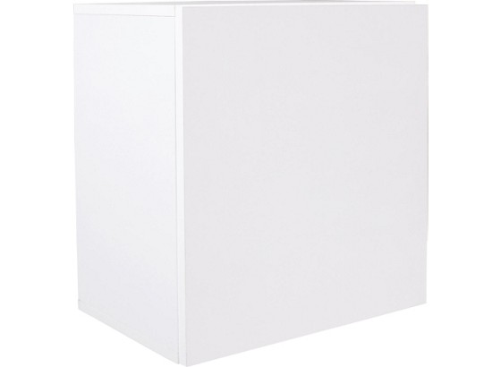 Nástenný Regál Geno Ger01 - biela, Moderný, drevený materiál (50/51/28cm) Nástenný Regál Geno Ger01 - biela, Moderný, drevený materiál (50/51/28cm)