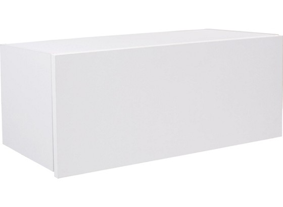 Nástenný Regál Halma Hlr01 - biela, Moderný, drevený materiál (26,5/75/28cm) Nástenný Regál Halma Hlr01 - biela, Moderný, drevený materiál (26,5/75/28cm)