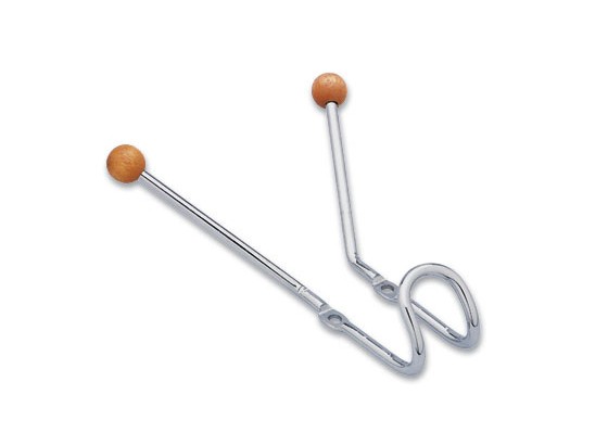 Nástenný Vešiak Karl - farby chrómu, Moderný, kov/drevo (12/10/5cm) Nástenný Vešiak Karl - farby chrómu, Moderný, kov/drevo (12/10/5cm)