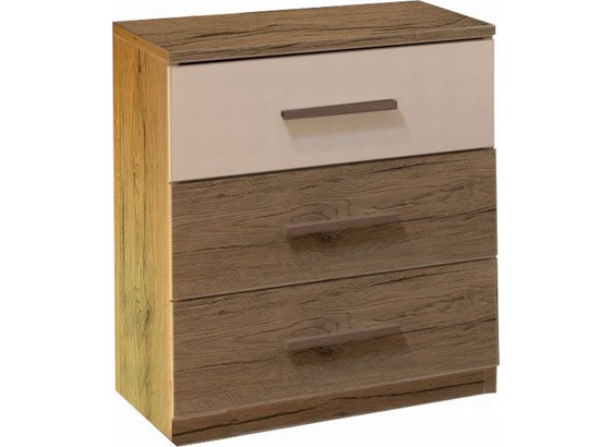 Nočný Stolík Mars - farby dubu, Moderný, drevený materiál (46/56/41cm) Nočný Stolík Mars - farby dubu, Moderný, drevený materiál (46/56/41cm)