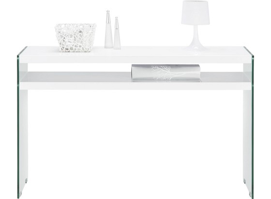 Odkládací Stolek Lido - bílá, kov/dřevěný materiál (120/75/35cm) - MÖMAX modern living Odkládací Stolek Lido - bílá, kov/dřevěný materiál (120/75/35cm) - MÖMAX modern living