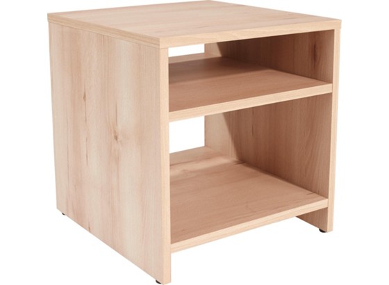 Odkladací Stolík Luca Lct01 - farby buku, Moderný, drevený materiál (40/40/37cm) Odkladací Stolík Luca Lct01 - farby buku, Moderný, drevený materiál (40/40/37cm)