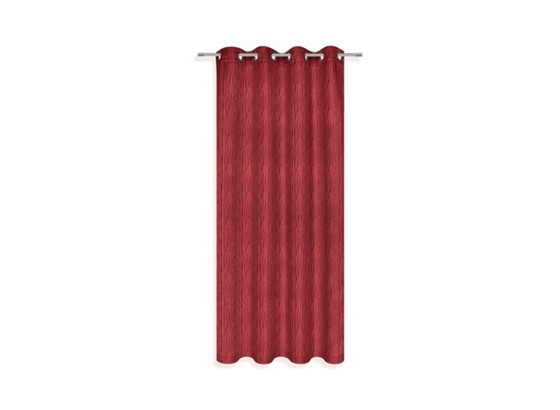 Ösenvorhang Sybille - Rot, KONVENTIONELL, Textil (140/245cm) - OMBRA Ösenvorhang Sybille - Rot, KONVENTIONELL, Textil (140/245cm) - OMBRA