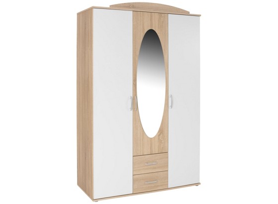 Oramr Za Odjeću Touch 3 - bijela, Konvencionalno, drvni materijal (127/196/52cm) Oramr Za Odjeću Touch 3 - bijela, Konvencionalno, drvni materijal (127/196/52cm)