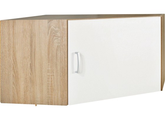 Ormar Ormar - bijela/boje hrasta, Konvencionalno, drvni materijal (80/80cm) Ormar Ormar - bijela/boje hrasta, Konvencionalno, drvni materijal (80/80cm)
