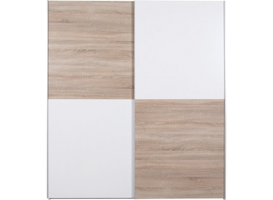 Ormar S Kliznim Vratima Ormar S Kliznim Vratima - bijela/boje hrasta, Moderno, drvo (170/195/63cm) Ormar S Kliznim Vratima Ormar S Kliznim Vratima - bijela/boje hrasta, Moderno, drvo (170/195/63cm)