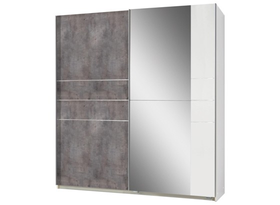 Ormar S Kliznim Vratima Ormar S Kliznim Vratima - bijela, Moderno, drvni materijal/drvo (180/198/64cm) Ormar S Kliznim Vratima Ormar S Kliznim Vratima - bijela, Moderno, drvni materijal/drvo (180/198/64cm)