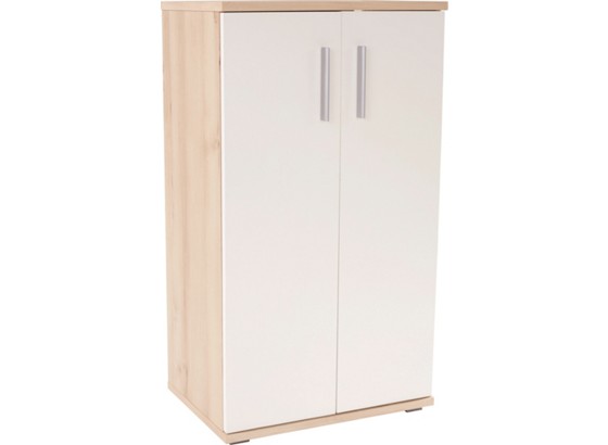 Ormar Za Dokumente Uredski Ormar - bijela/boje bukve, Moderno, drvni materijal (68,5/112,4/33,5cm) Ormar Za Dokumente Uredski Ormar - bijela/boje bukve, Moderno, drvni materijal (68,5/112,4/33,5cm)