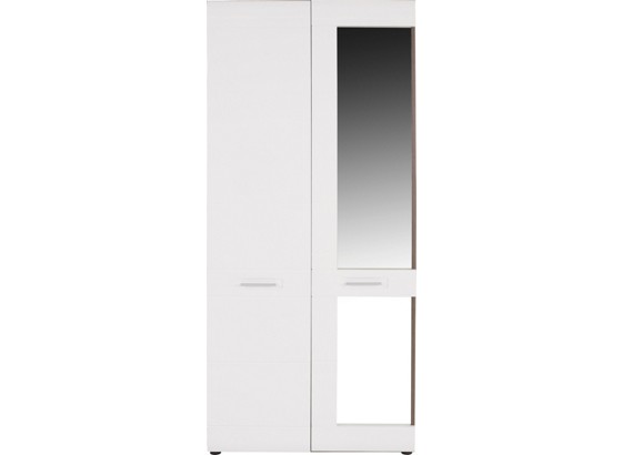 Ormar Za Odjeću Ormar Za Odjeću - bijela/brončana, Moderno, drvo (90/206/60cm) - LUCA BESSONI Ormar Za Odjeću Ormar Za Odjeću - bijela/brončana, Moderno, drvo (90/206/60cm) - LUCA BESSONI