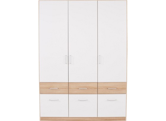 Ormar Za Odjeću Ormar Za Odjeću - bijela, Konvencionalno, drvni materijal (136/197/54cm) Ormar Za Odjeću Ormar Za Odjeću - bijela, Konvencionalno, drvni materijal (136/197/54cm)