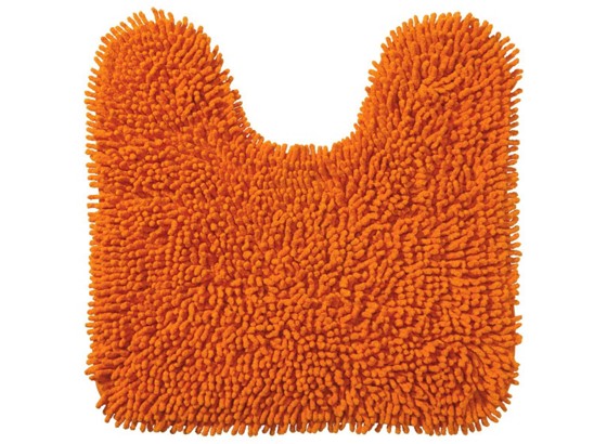 Otirač Za Wc Školjku Lilly - narančasta, Konvencionalno, tekstil (45/50cm) Otirač Za Wc Školjku Lilly - narančasta, Konvencionalno, tekstil (45/50cm)