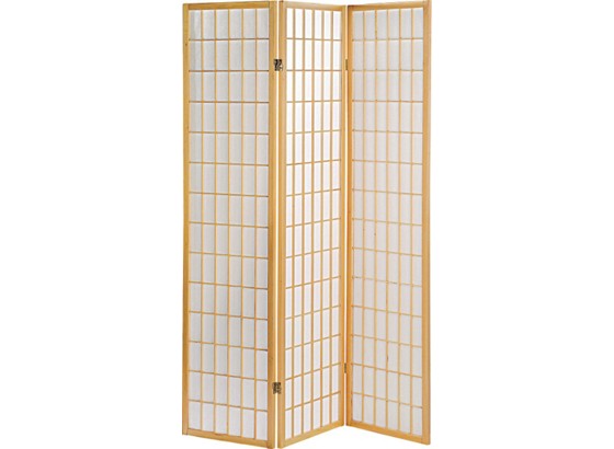 Paravent Naomi - Naturfarben, Holz/Papier (131/179/2cm) Paravent Naomi - Naturfarben, Holz/Papier (131/179/2cm)