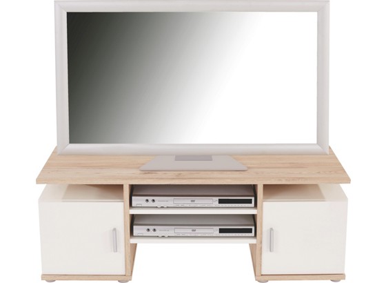 Phonotisch Eva - Eichefarben/Silberfarben, MODERN, Holzwerkstoff (110/40/40cm) Phonotisch Eva - Eichefarben/Silberfarben, MODERN, Holzwerkstoff (110/40/40cm)