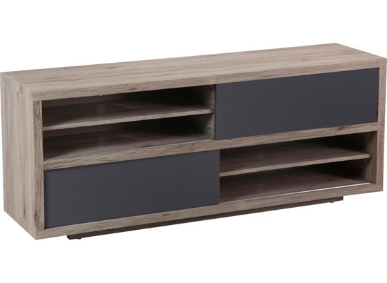 Phonotisch Malmö - Braun/Grau, MODERN, Holzwerkstoff (150/60/40cm) Phonotisch Malmö - Braun/Grau, MODERN, Holzwerkstoff (150/60/40cm)