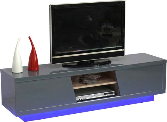 Phonotisch Pisa 2 - Grau, MODERN, Holzwerkstoff (160/40/41cm) Phonotisch Pisa 2 - Grau, MODERN, Holzwerkstoff (160/40/41cm)