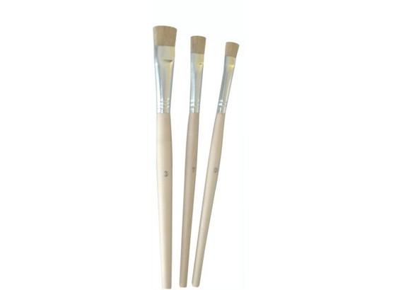 Pinselset 3-teilig - KONVENTIONELL, Holz/Weitere Naturmaterialien (9;9.5;10cm) - VENDA Pinselset 3-teilig - KONVENTIONELL, Holz/Weitere Naturmaterialien (9;9.5;10cm) - VENDA