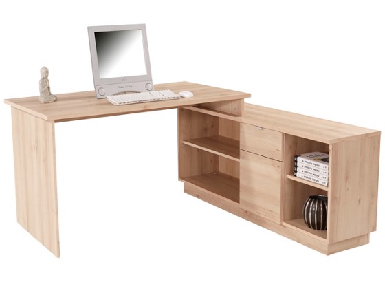 Pisaći Stol Kutni Radni Kutni Stol - boje bukve, Moderno, drvni materijal (138/75,7/167,5cm) Pisaći Stol Kutni Radni Kutni Stol - boje bukve, Moderno, drvni materijal (138/75,7/167,5cm)